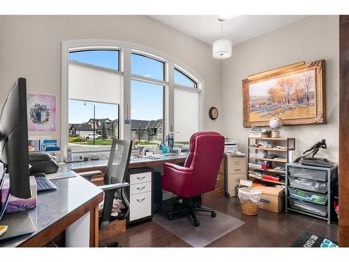 47 Cimarron Estates Road, Okotoks, AB - Indoor Photo Showing Office