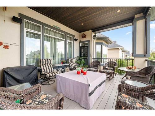 47 Cimarron Estates Road, Okotoks, AB - Outdoor With Deck Patio Veranda With Exterior