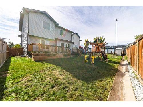 136 New Brighton Lane Se, Calgary, AB - Outdoor With Deck Patio Veranda With Exterior