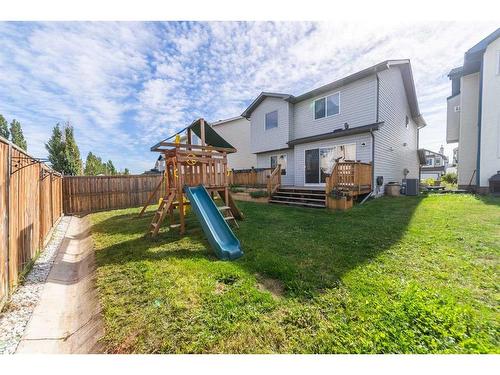 136 New Brighton Lane Se, Calgary, AB - Outdoor With Deck Patio Veranda With Backyard With Exterior