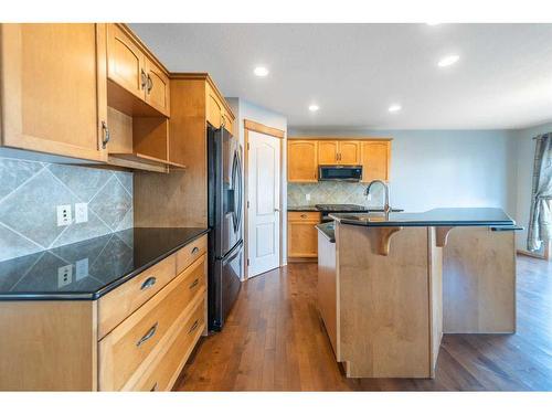 136 New Brighton Lane Se, Calgary, AB - Indoor Photo Showing Kitchen With Stainless Steel Kitchen