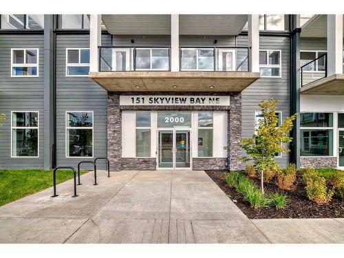 2212-151 Skyview Bay Ne, Calgary, AB - Outdoor With Facade