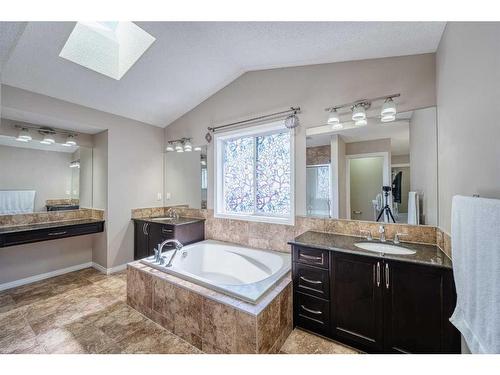 133 Panatella Parade Nw, Calgary, AB - Indoor Photo Showing Bathroom