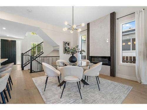 2710 17A Street Nw, Calgary, AB - Indoor Photo Showing Dining Room