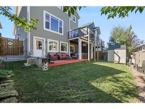 56 Jumping Pound Rise, Cochrane, AB - Outdoor With Deck Patio Veranda