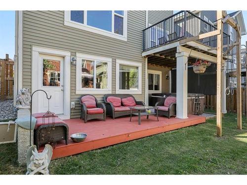 56 Jumping Pound Rise, Cochrane, AB - Outdoor With Deck Patio Veranda With Exterior