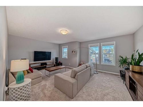 52 Brightoncrest Rise Se, Calgary, AB - Indoor Photo Showing Living Room