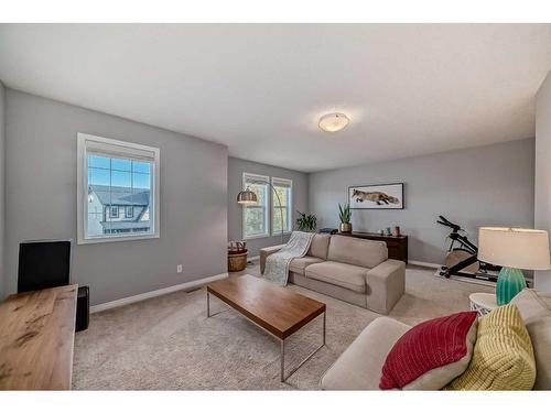 52 Brightoncrest Rise Se, Calgary, AB - Indoor Photo Showing Living Room