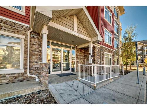 1106-155 Skyview Ranch Way Ne, Calgary, AB - Outdoor With Deck Patio Veranda