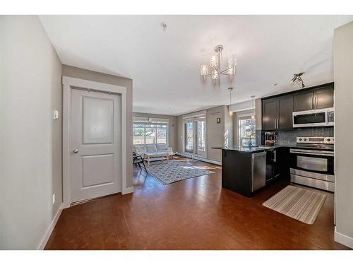 1106-155 Skyview Ranch Way Ne, Calgary, AB - Indoor Photo Showing Kitchen