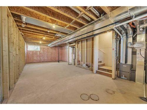 604 Dawson Drive, Chestermere, AB - Indoor Photo Showing Basement