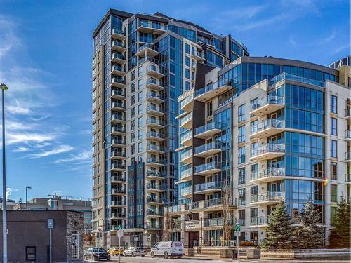 1402-325 3 Street Se, Calgary, AB - Outdoor With Balcony With Facade