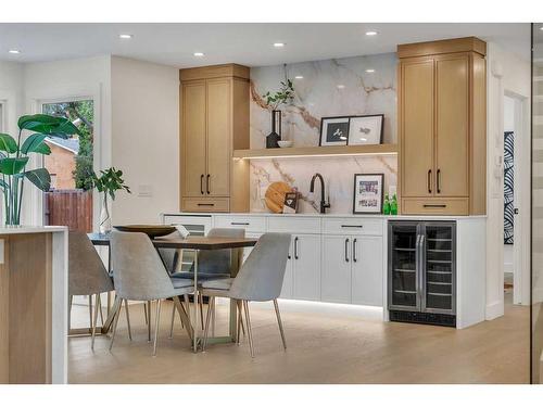 511 Wilderness Drive Se, Calgary, AB - Indoor Photo Showing Dining Room