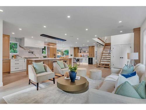 511 Wilderness Drive Se, Calgary, AB - Indoor Photo Showing Living Room