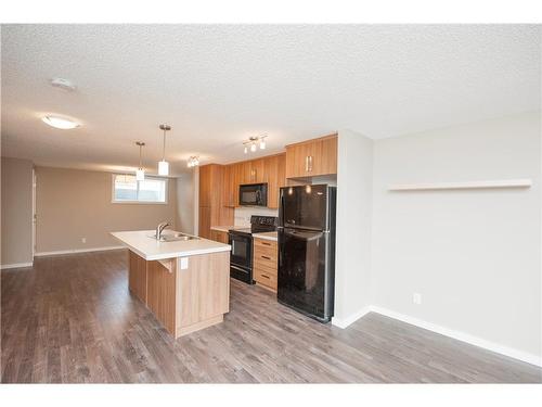 545 Mckenzie Towne Close Se, Calgary, AB - Indoor Photo Showing Kitchen With Double Sink