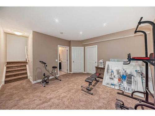 29 Kincora Street Nw, Calgary, AB - Indoor Photo Showing Gym Room