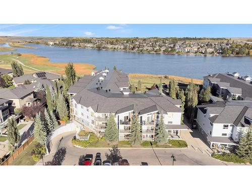 301-390 Marina Drive, Chestermere, AB - Outdoor With Body Of Water With View