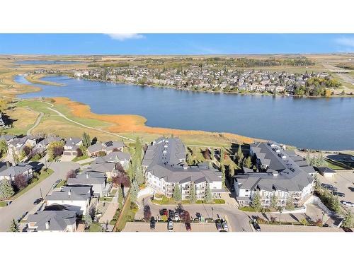 301-390 Marina Drive, Chestermere, AB - Outdoor With Body Of Water With View