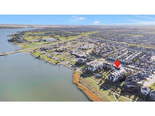 301-390 Marina Drive, Chestermere, AB - Outdoor With Body Of Water With View