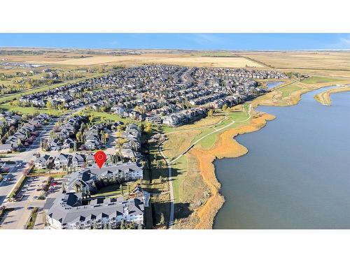 301-390 Marina Drive, Chestermere, AB - Outdoor With Body Of Water With View