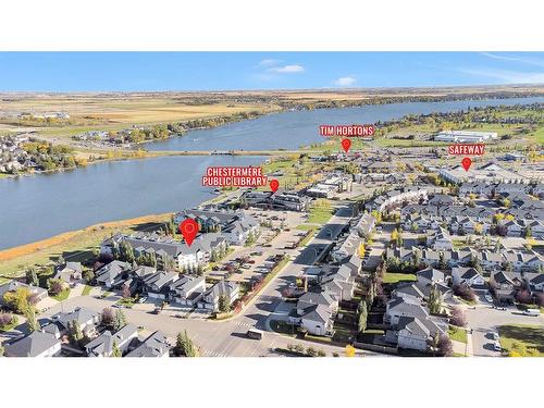 301-390 Marina Drive, Chestermere, AB - Outdoor With Body Of Water With View