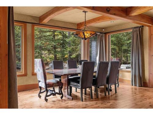 163 Cairns Landing, Canmore, AB - Indoor Photo Showing Dining Room