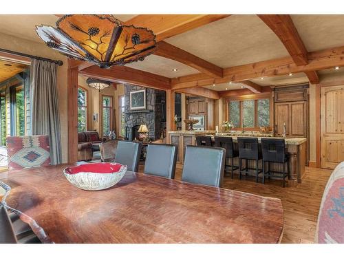 163 Cairns Landing, Canmore, AB - Indoor Photo Showing Dining Room