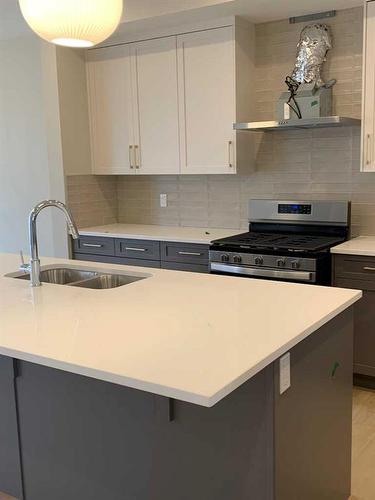 128 Crimson Ridge Place Nw, Calgary, AB - Indoor Photo Showing Kitchen