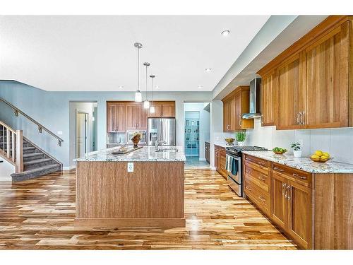 534 Mahogany Manor Se, Calgary, AB - Indoor Photo Showing Kitchen