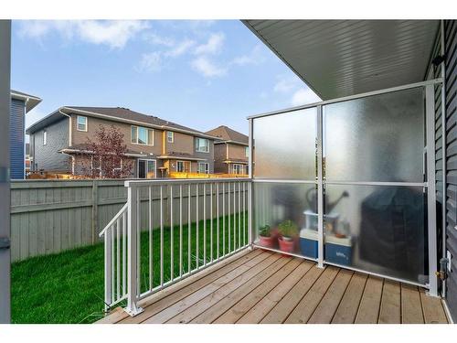 123-137 Red Embers Link Ne, Calgary, AB - Outdoor With Deck Patio Veranda With Exterior