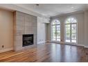 2433 Erlton Street Sw, Calgary, AB  - Indoor Photo Showing Living Room With Fireplace 