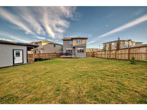 245 Precedence View, Cochrane, AB - Outdoor With Deck Patio Veranda With Backyard With Exterior