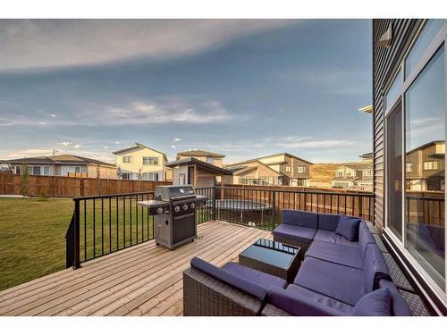 245 Precedence View, Cochrane, AB - Outdoor With Deck Patio Veranda With Exterior