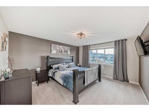 245 Precedence View, Cochrane, AB - Indoor Photo Showing Bedroom