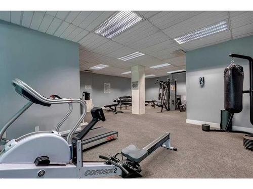 904-4944 Dalton Drive Nw, Calgary, AB - Indoor Photo Showing Gym Room