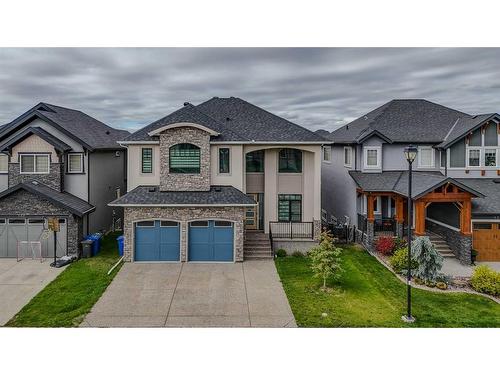 128 Kinniburgh Loop, Chestermere, AB - Outdoor With Facade