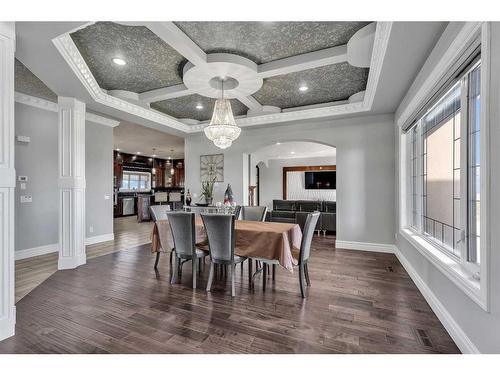 250040 Dynasty Drive West, Rural Foothills County, AB - Indoor Photo Showing Dining Room