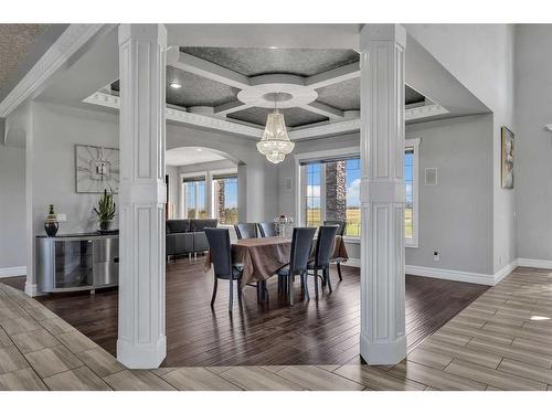 250040 Dynasty Drive West, Rural Foothills County, AB - Indoor Photo Showing Dining Room