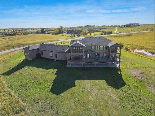 250040 Dynasty Drive West, Rural Foothills County, AB - Outdoor With Deck Patio Veranda With View