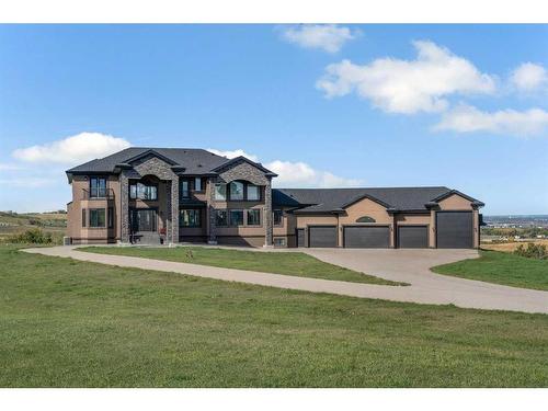 250040 Dynasty Drive West, Rural Foothills County, AB - Outdoor With Facade