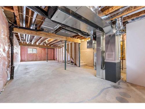 830 Bayview Terrace Sw, Airdrie, AB - Indoor Photo Showing Basement