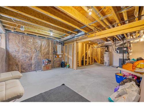 215 Creekstone Way Sw, Calgary, AB - Indoor Photo Showing Basement