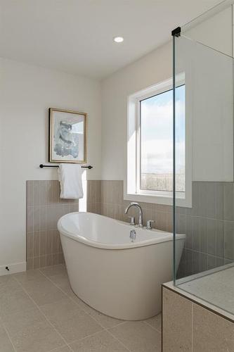 20 Monterra Landing, Rural Rocky View County, AB - Indoor Photo Showing Bathroom