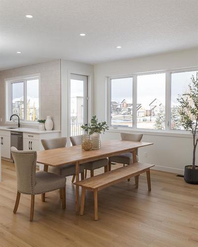 20 Monterra Landing, Rural Rocky View County, AB - Indoor Photo Showing Dining Room