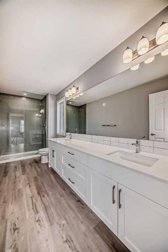 99 Carringford Close, Calgary, AB - Indoor Photo Showing Bathroom