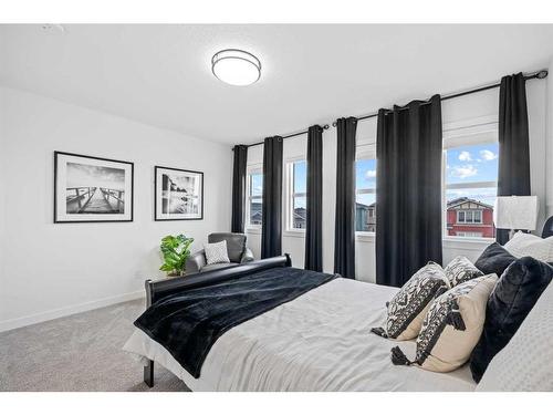 1033 Iron Landing Way, Crossfield, AB - Indoor Photo Showing Bedroom