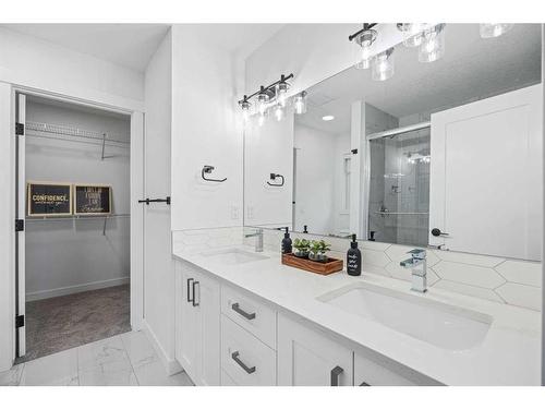 1033 Iron Landing Way, Crossfield, AB - Indoor Photo Showing Bathroom