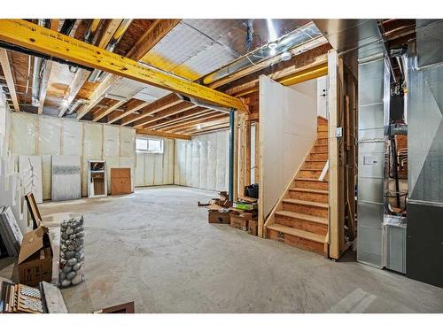 1033 Iron Landing Way, Crossfield, AB - Indoor Photo Showing Basement