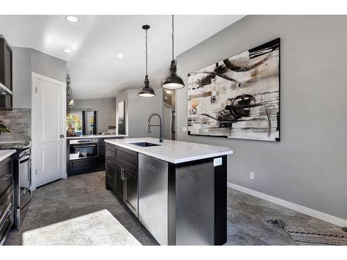 147 Citadel Drive Nw, Calgary, AB - Indoor Photo Showing Kitchen With Upgraded Kitchen