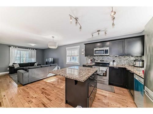 145 Skyview Point Green Ne, Calgary, AB - Indoor Photo Showing Kitchen With Upgraded Kitchen